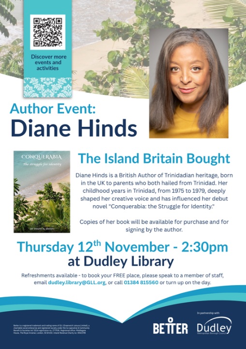 Dudley Library - Author Event: Diane Hinds
